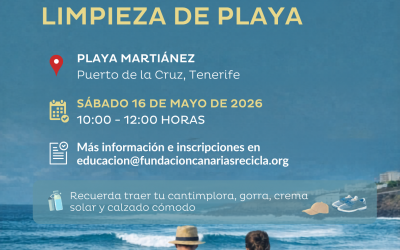 PUERTO DE LA CRUZ ACOGE UNA LIMPIEZA DE PLAYA DENTRO DEL PROGRAMA MARLICE4PEOPLE
